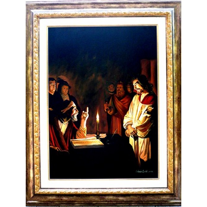 Gesù davanti al sacerdote Caiaffa